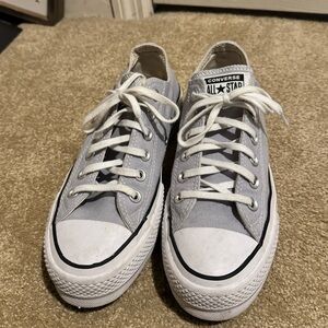 Converse Grey Platform